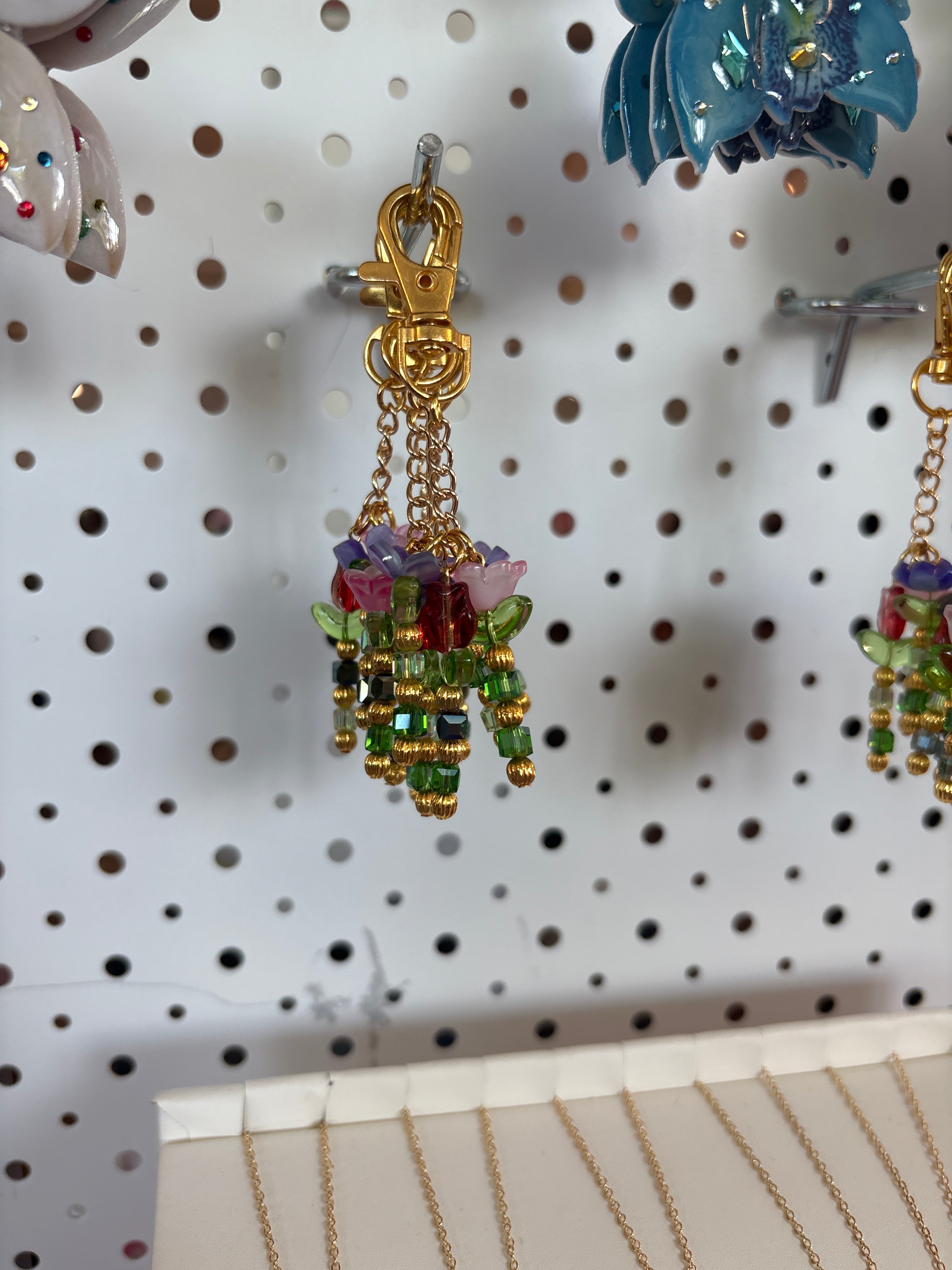 Bouquet keychains