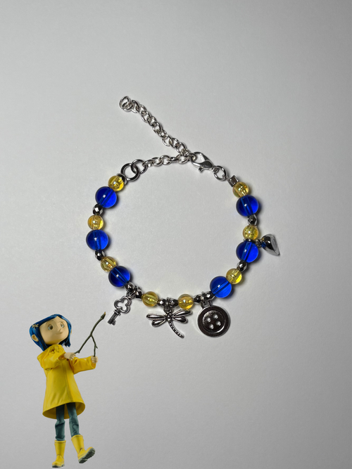 Coraline and Wybie Bracelet Set