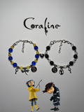 Coraline and Wybie Bracelet Set